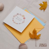 Поздравителна картичка за кръщене