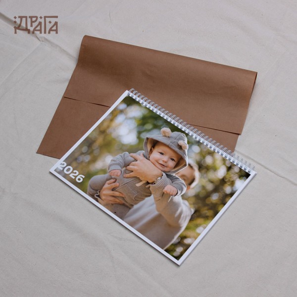 Персонализиран календар със спирала 